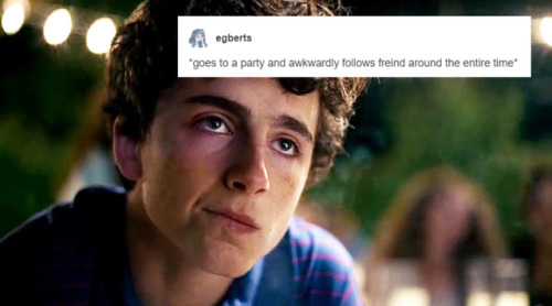 callmetimothee:elio perlman + tumblr text posts