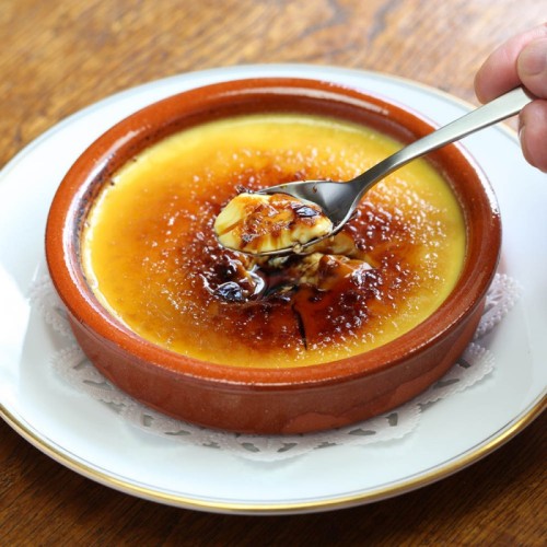 The 19th of March is the day of Saint Joseph, and in Catalonia it’s traditional to eat this dessert: