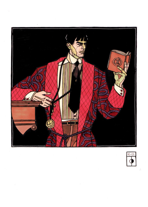 Jc Leyendeckers Man Reading But Its Dankovsky :-)