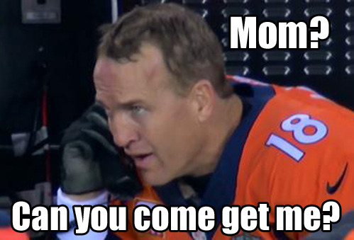 tastefullyoffensive:  Poor Peyton. [x]
