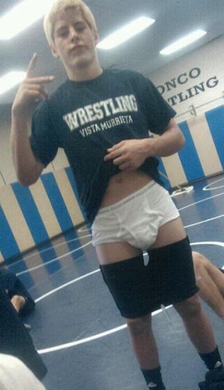 tightywhities4life: underwearfan95:  He is not embarassed to be seen in public wearing