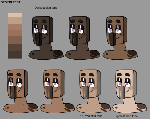 I Was Figuring Out The Colors For The Lady Witches And Wanted To Play Around With Witch Skin Tones. I