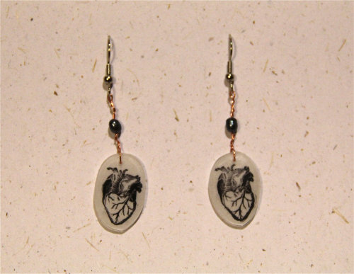 Anatomical Heart Earrings: Another unique valentines gift idea!  