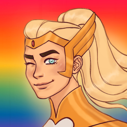 She-Ra icons for pride month!