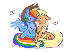 eternalsubscriber: AppleDash sketches~ &lt;3