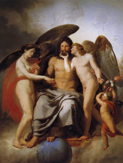 mythologyofthepoetandthemuse: Psyche will become equal to her lover Eros, when Zeus will finally giv