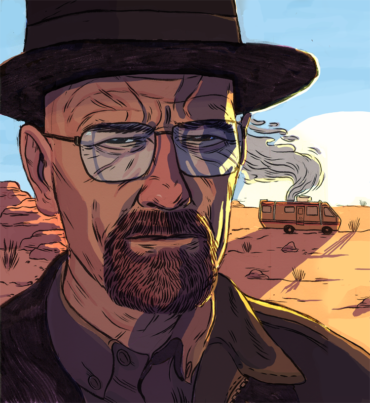 I re-did this. It got a lot of notes and I was very grateful about that but a lot of things were off about it because I rushed. So here it is again.
Watch Breaking Bad.
- Tom