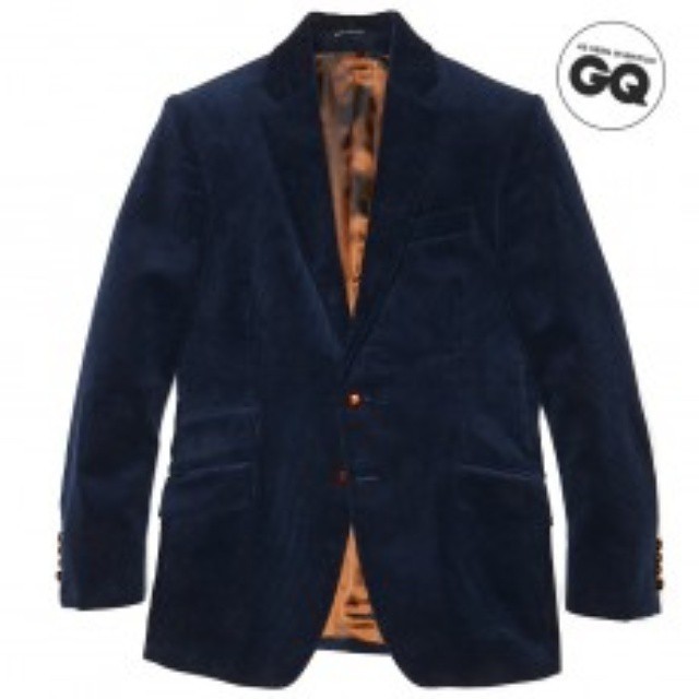 Blackpelican Apparel — Turnbull and Asser navy blue corduroy stylish...