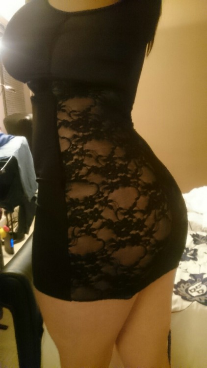 cecyliahotwife:  Sexy black lace lingerie adult photos