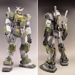 gunjap:  No.60 Big Size Images to Explain How Beautiful is this Custom Work by Kobaruto: PG 1-60 FA-78-0 Gundam Armor Custom. [Comparison with the original] Full PHOTO REVIEW, Full WIPhttp://www.gunjap.net/site/?p=261941