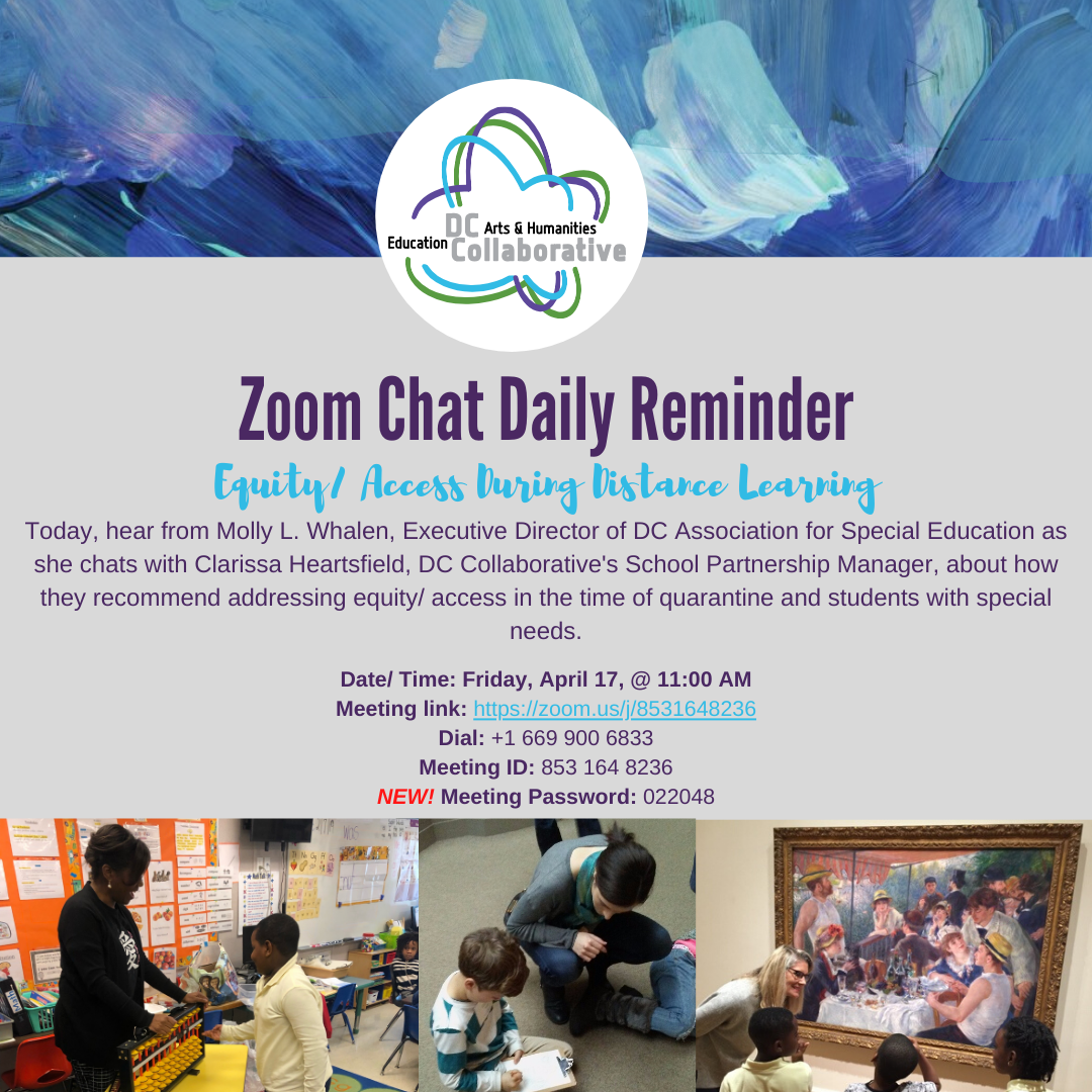 Dc Collaborative Story Bank Dc Collaborative Zoom Chat Digest Week Of 4 13 Dc Collaborative Story Bank Dc Collaborative Zoom Chat Digest Week Of 4 13