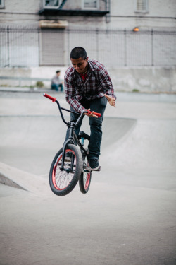preferredmode:  Matthew  rides a Sunday Funday BMX framephotographed at E. 157th st. and River Ave., The Bronxdoing a bunny…  View Post 