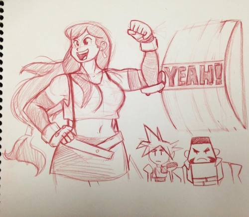 phons0:Limit Break! #tifa #tifalockhart #cloud #berret #limitbreak #ff7 #fanart #yeah #finalfantasy7