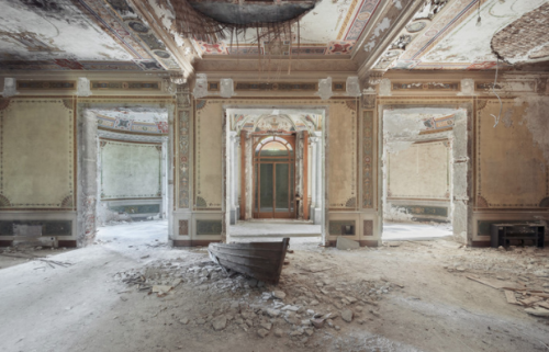 who-:  Photographer Mirna Pavlovic Captures the Decaying Interiors   Architectural photographer Mirna Pavlovic has an obsession with abandoned places. For her, their appeal lies in their ability to exist on a different temporal plane from the rest of