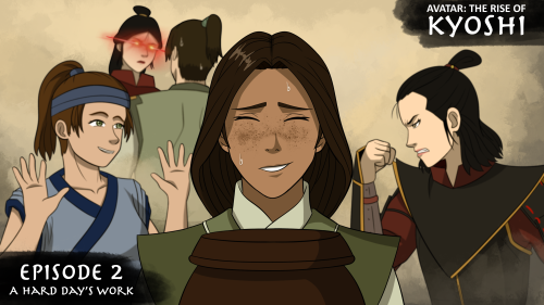 Here are some artwork I did for the 2nd episode of The Rise of Kyoshi visual novel.Check out the ful