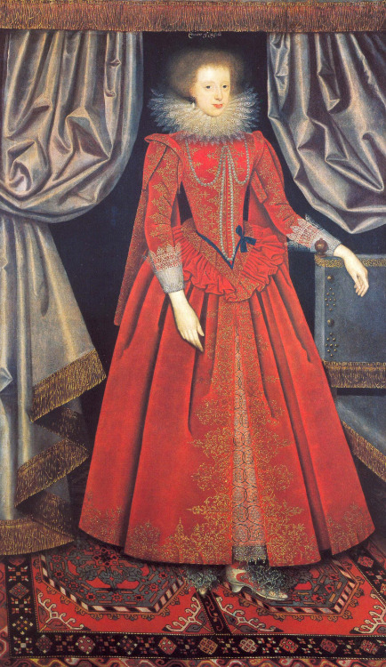  Catherine Knevet (also spelled Knyvett), Countess of Suffolk by William Larkin, 1615