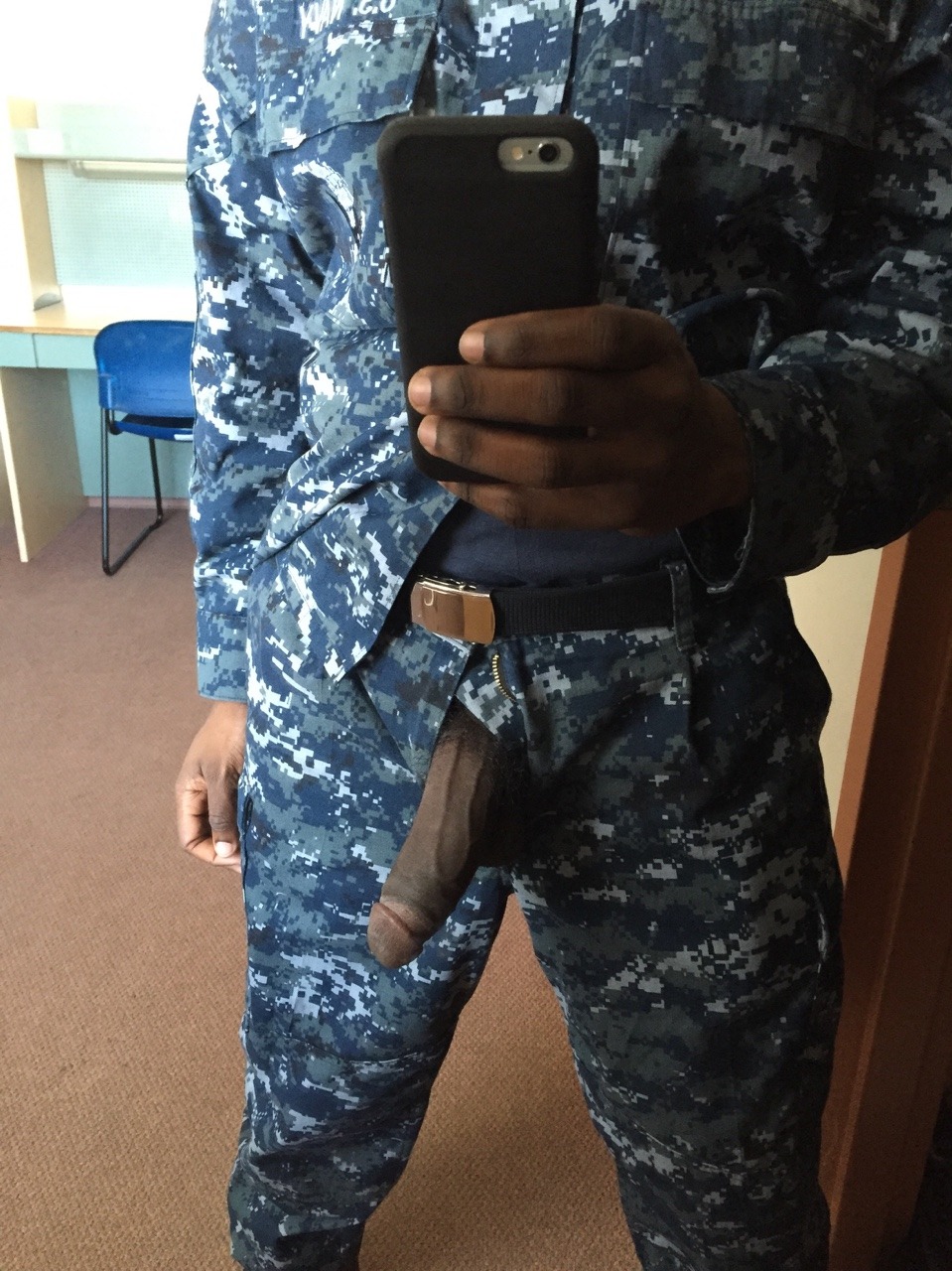 ikhy4:  Who wants some of my curved military cock? Needs some attention 😜😎😏💦👅