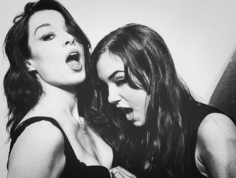 her0ine-sl0w:  👌 #sashagrey #stoya #pornstars #lesbian #blackandwhite #favorite