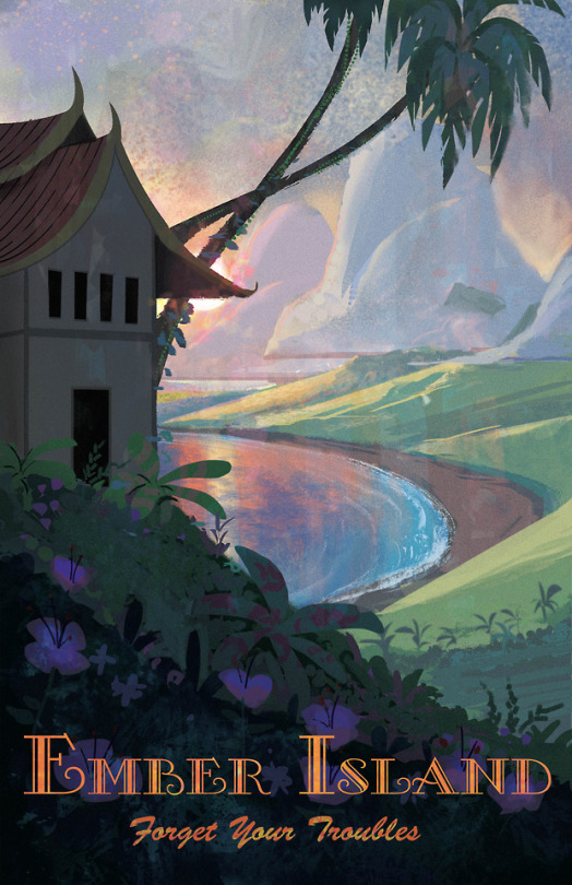 Some Travel Posters Inspired By Avatar: The Last Airbender! I’ll Be At Silicon Valley Comic Con This