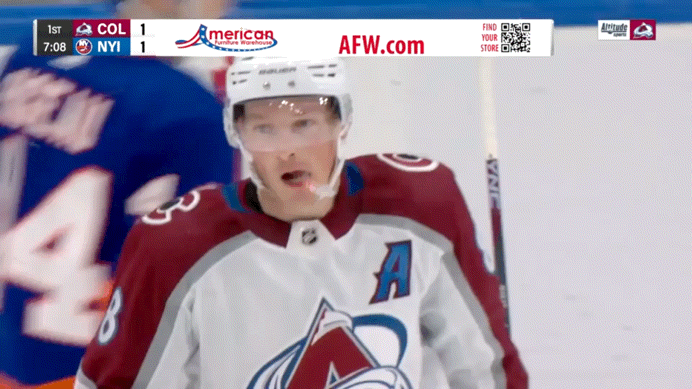 Where Hockey Meets Art — wallpapers • cale makar + smoke & gold/silver  only