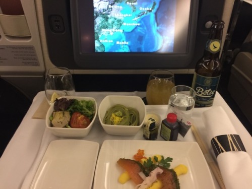 Regional Business Class CX from KIX to HKG