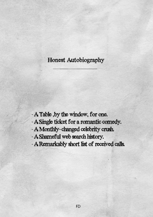 Honest. Fariedesign | Society6 | Facebook | Behance