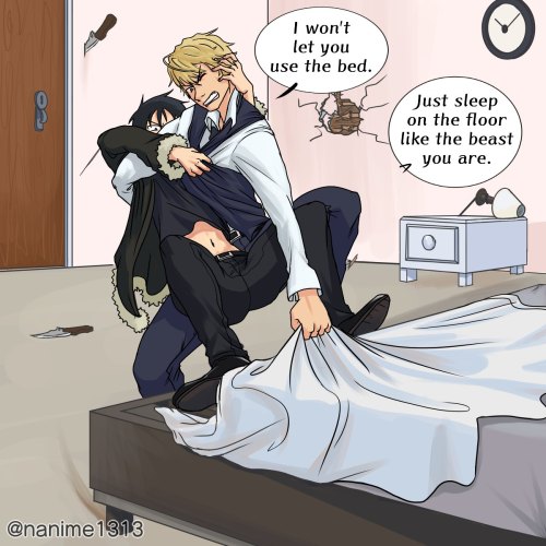 Shizaya Week 2022Day 3: There Was Only One Bed