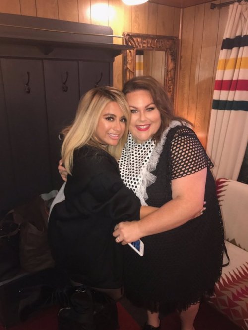 AllyBrooke: So much fun reuniting with the marvelous @ChrissyMetz  Lots of laughs and smiles Sh