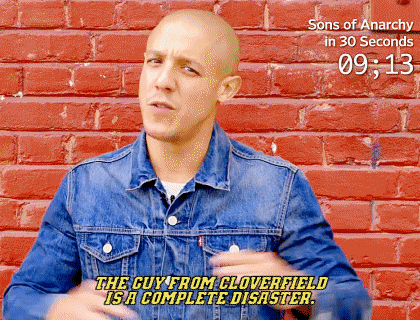 northernbluetwo:  Theo Rossi explains 'Sons of Anarchy' in 30 seconds [x] 