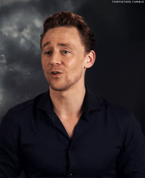 cineplexmovies:  Seriously. It’s infectious. Hiddleston looks so happy all the