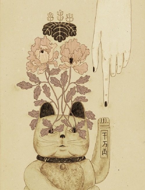 artisticmoods:  Monica Barengo continues to dazzle me with her delightful, delicate drawings. F