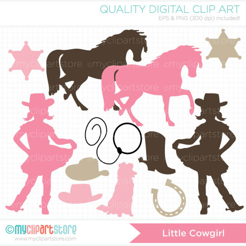 Little girl and dad clip art