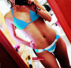 her new bikini… how do you like it?