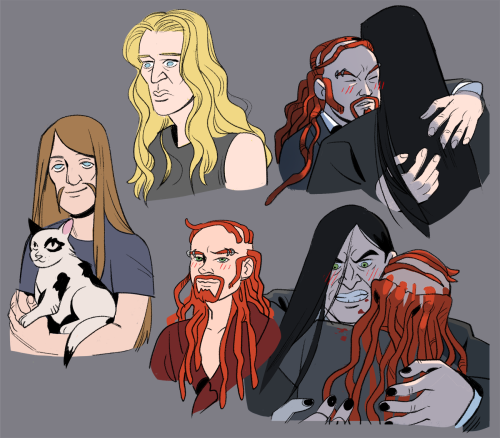 Hey tumblr, long time no see!I’m completing adult swim shows I grew up with and Metalocalypse was on