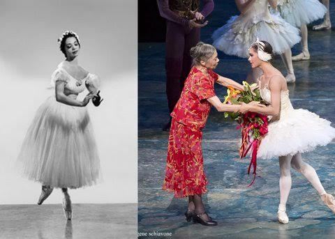 vintageblackglamour:
“Today, Misty Copeland was named Principal Ballerina at American Ballet Theatre, the first Black ballerina in the company’s 75 year history. The photo on the right is Ms. Copeland being congratulated by one of her idols, Raven...