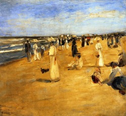 Max Liebermann (1847-1935), Beach Scene