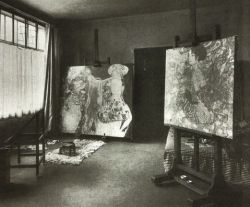 girlinlondon:  Gustav Klimt’s studio