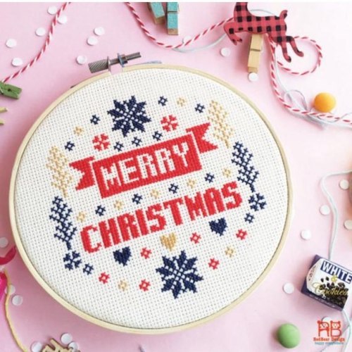 Too early for Christmas? maybe, maybe not ~. . crossstitch #crosstitch #crossstitcher #crosstitche