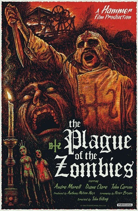triste-guillotine: “The Plague of the Zombies” (1966), directed by John Gilling for Hammer Films, fe