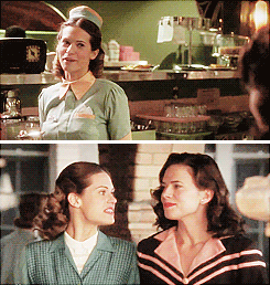 darcylightninglewis: graphic request meme:  torahime requested - agent carter + 4. Favourite Minor Character↳ Angie Martinelli       Shut up English, you talk too much.