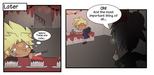 kamydrawstuffs: XRyou shows Kek why he loves Halloween! dang it, I kept the name! XDBlame Sitab