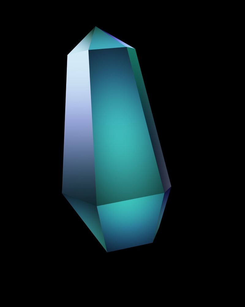 drawingden: quaenam:  Crystal Tutorial (SAI v2) Outline the shape of the crystal