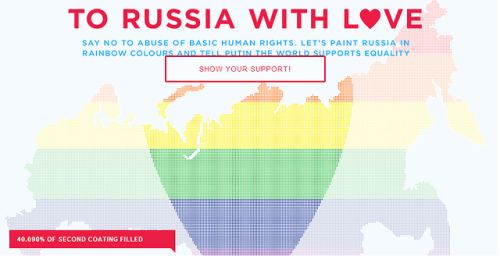 starryeyedblondie:padalalalecki:Amnesty International made this campaign to show Russia how many peo
