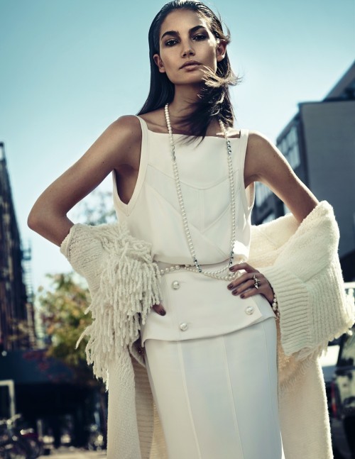 stormtrooperfashion: Lily Aldridge by Hong Jang Hyun for ELLE Korea, December 2013 