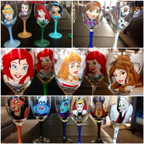 Hand Painted Disney &amp; Others By: Boba