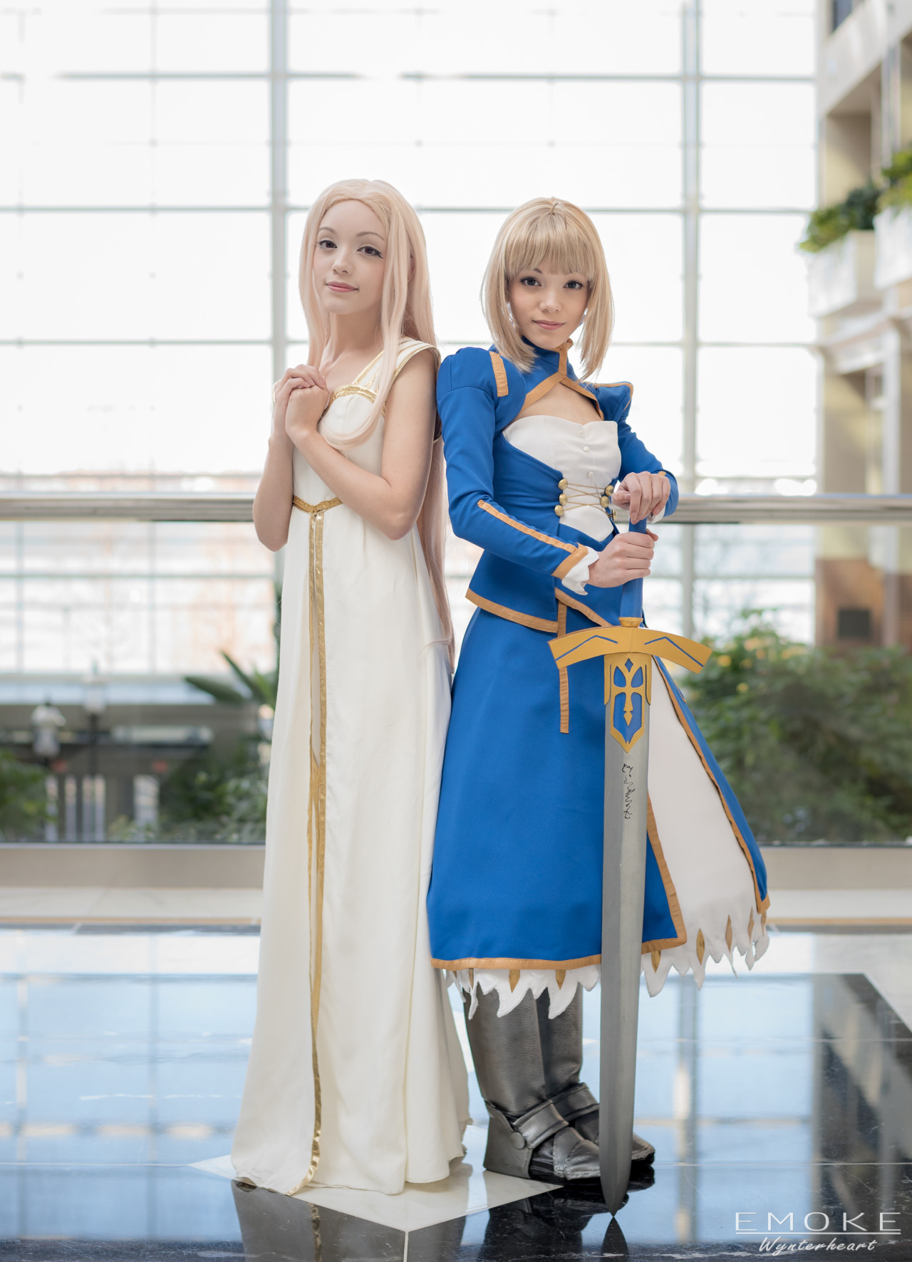 yuurisans:  Fate/ZeroIrisviel: Yuuri-C | Saber: Yuuri-K | Photograph: Emoke Wynterheart