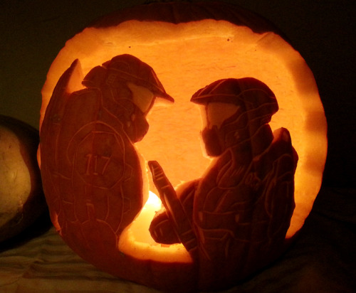 117–087:I exercised all of my mediocre carving and painting skills yesterday to make these Master Ch