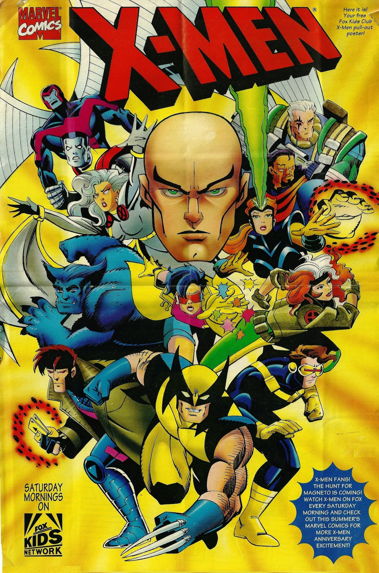 X-Men: The Animated Series Promotional Poster 2 • nerdy nerd nerd nerd