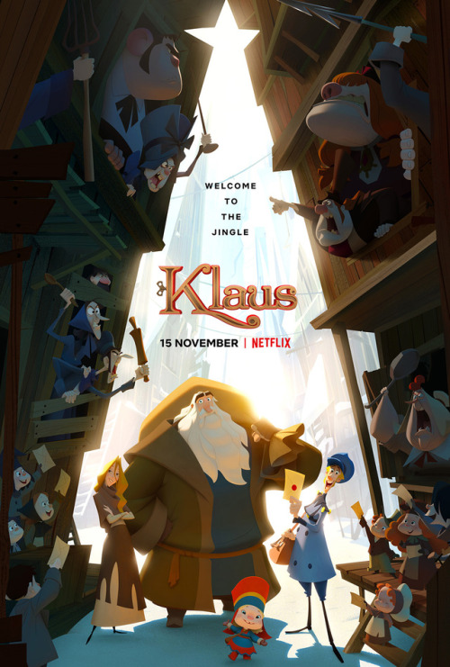 Some stills of long-awaited “Klaus” 2D animated feature film directed by Sergio Pablos f