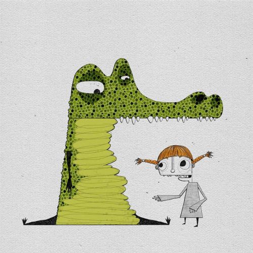 #zrs_art #crocodile #illustration #illustrationartists #affinitydesigner #collage #collageart #colla